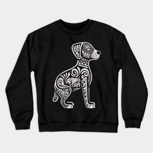 Lino Cut Dog Crewneck Sweatshirt